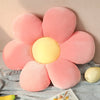 Stuffed Six Petal Flower Cushion Plush Pillow Toy Soft Cartoon Plant Stuffed Doll Chair Cushion Sofa Kids Lovers Birthday Gifts
