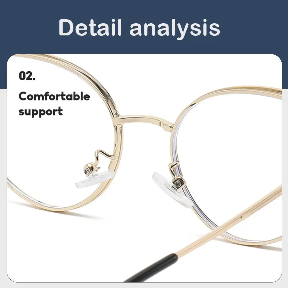 2025 New Cat Eye Anti Blue Light Glasses Women Men Vintage Brand Designer Optical Retro Ins Computer Eyeglasses Clear Spectacle