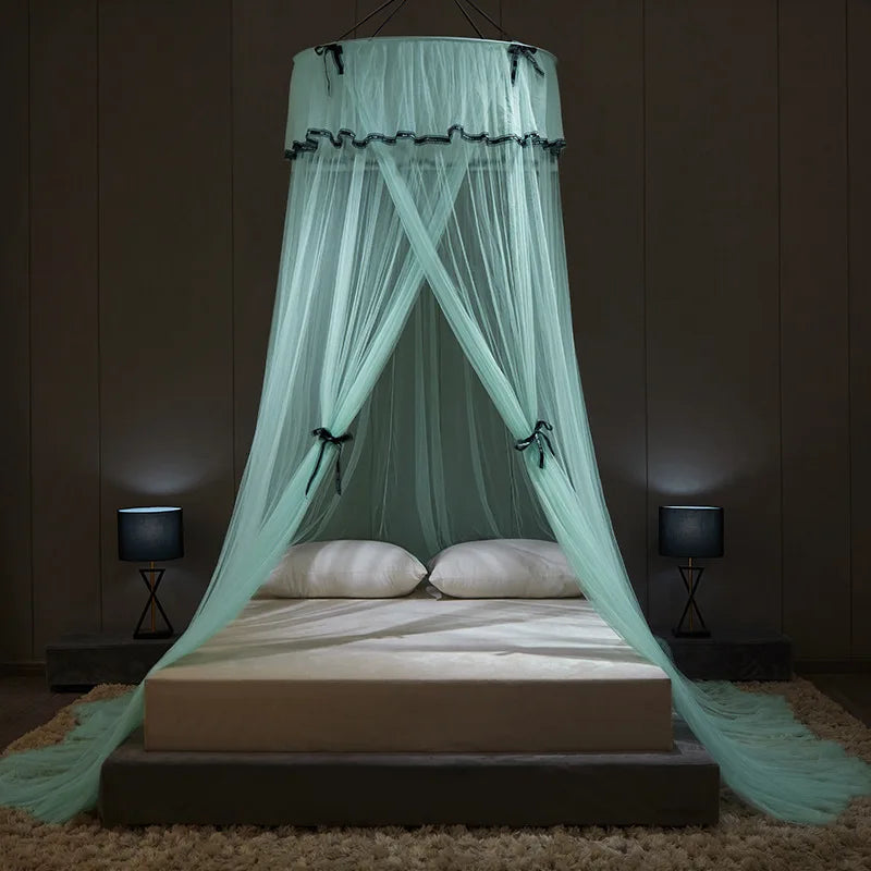 Baby Canopy Mosquito Net Bed Canopy Curtain Bedding Crib Netting Pink Girls Princess Play Tent for Kids Children Room Decoration