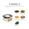 1PC Sealed Jar Airtight Container Grain Pasta Storage Box Plastic Moisture-proof Box Household Kitchen Organizer Seasoning Jars