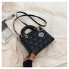 Red Love Patent Leather Bright Surface Handbag High-end Design Sense Wedding Bag Women's New Fashion All-matching Crossbody Bag