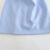 TRAF Dress Women Off Shoulder Corset Short Dresses Ruched Backless Blue Black White Dress Woman Sexy Bodycon Party Dresses