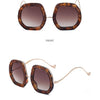 Oversized Luxury Diamond Shiny Sunglasses Women Irregular Round Crystal Sun Glasses Men UV400 Shades Eyewear Polygonal Sunglass