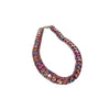 Square Crystal Choker Necklace Luxury Style Temperament Collarbone Chain Neck Chain Exquisite Collar Decoration