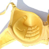 Beauwear Lace Trim Underwire Bra for Women Full Cup Molded Cup Bra Push Up Lingerie