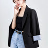 HIGH QUALITY Fashion 2020 Design Blazer Jacket Women's Green Black Blue Solid Tops For Office Lady Wear Size S-4XL