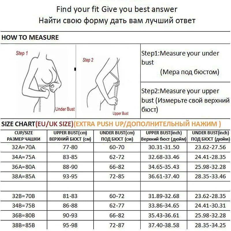 Sexy Lace Bra Women 1/2 Cup Underwire Bras Ladies Push Up Underwear Trendy Floral Brassiere Female Comfortable Intimates