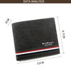 Short Men Wallets Zipper Coin Pocket Slim Card Holder Name Engraved Luxury Male Purses High Quality PU Leather Men's Wallet