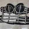 Streetwear Diamonds Denim Vest Female Bra Sleeveless Backless Sexy Summer Tank Tops For Women Camisole y2k Crop Top 2025