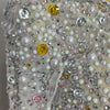 Stock 2025 Women Sexy One Shoulder Hollow Out Big Crystal Bodycon Long Dress Celebrate Nightclub Party Bar Singer Birthday Dress
