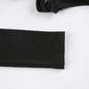 Goth Sexy Solid Color Jumpsuit Women Y2k Hollow Out Cyber Punk Long Sleeve Patchwork Bodysuit Streetwear Emo Alt Rave Outfit