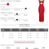 Weird Puss Sexy Party Dress Women Ring Clasp Chic Hollow Backless Sleeveless Low-Neck Birthday Banquet Rave Bodycon Vestidos