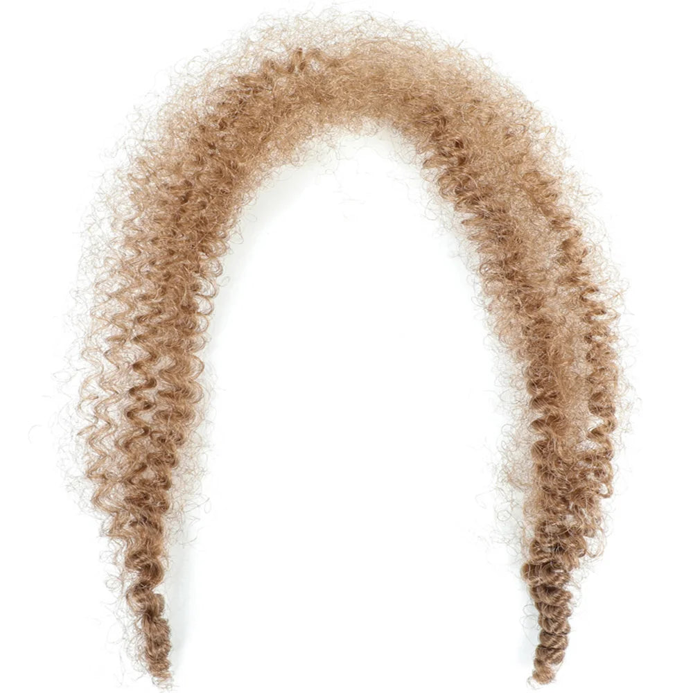 24 inch Kinky Afro Springy Braiding Crochet Hair 18” Marley Kinky Crochet Braids Hair Soft Afro Kinky Twist Crochet Braid Hair