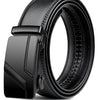Men's High-Quality Belt 110cm 120cm 130cm Luxury Belt, Black Men's Automatic Buckle Jeans Men's Belt Suit Belt