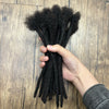 Dreadlock Extensions Real Human Hair For Man/Women 0.6cm Wedth Permanent Loc Extensions 20 Strands 8 Inch Brazilian Dreadlock