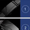 Men's High-Quality Belt 110cm 120cm 130cm Luxury Belt, Black Men's Automatic Buckle Jeans Men's Belt Suit Belt