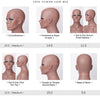 Straight Short Bob Wigs Silver Grey Colored For Women Glueless Brazilian Remy Lace Frontal Wig 180% Density Human Hair