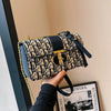 Letter Print Lock Luxury handbags Women Shoulder Bags Designer Crossbody Purses Handbag Chain Strap Clutch Bag 2025 New Small