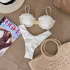Push Up Bikinis 2025 Sexy Women Swimsuit Swimwear Female High Waist Bikini Set Biquini Bathing Suit Swimming Suits Beachwear