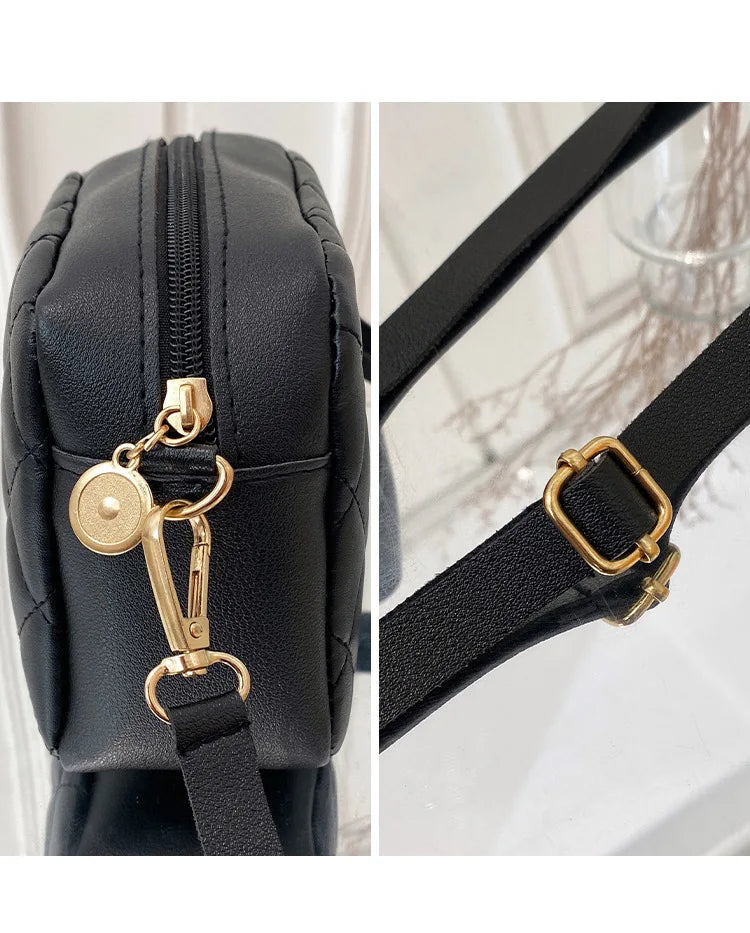 2023 Tassel Small Messenger Bag For Women Trend Lingge Embroidery Camera Female Shoulder Bag Fashion Chain Ladies Crossbody Bags