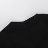 Sexy Fitted V-Neck Long-Sleeve Dress Elegant Solid Color High-Waist Pencil Skirt New Stylish Autumn/Winter Women's Banquet Dress