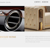 Elegant Luxury Modern Sofa Designs Royal Set Designer Leather Sofa Lounge Loveseat Divano Soggiorno Living Room Furniture
