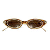 Unique Diamond Fashion Sunglasses Women Luxury Rhinestone Cat Eye Eyewear Female Trend Small Frame Ladies Sun Glasses UV400
