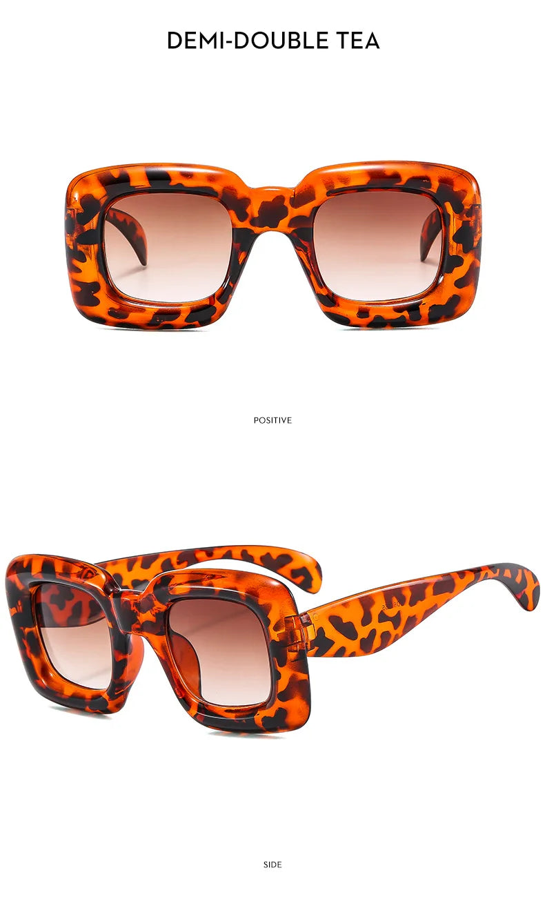 New Children's Fashion Square Sunglasses Cute Baby Protective Sun Glasses Boys And Girls UV Protection Eyewear UV400 Goggles
