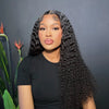 40 50 Inch Water Wave Curly Lace Front Wigs 13x4 13x6 HD Deep Wave Lace Frontal Wig 7x5 Glueless Human Hair Wigs For Women 300%