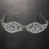 Stonefans Mesh Glasses Frames for Women Luxury 2024 Y2k Accessories Face Jewelry Belly Dance Statement Crystal Charms Display