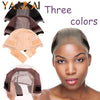 Female Headband Wig Cap Hd Lace Wig Cap For Wig Making U Part Wig Caps With Adjustable Velvet Wig Grip To Wear Wig Nude Hair Net