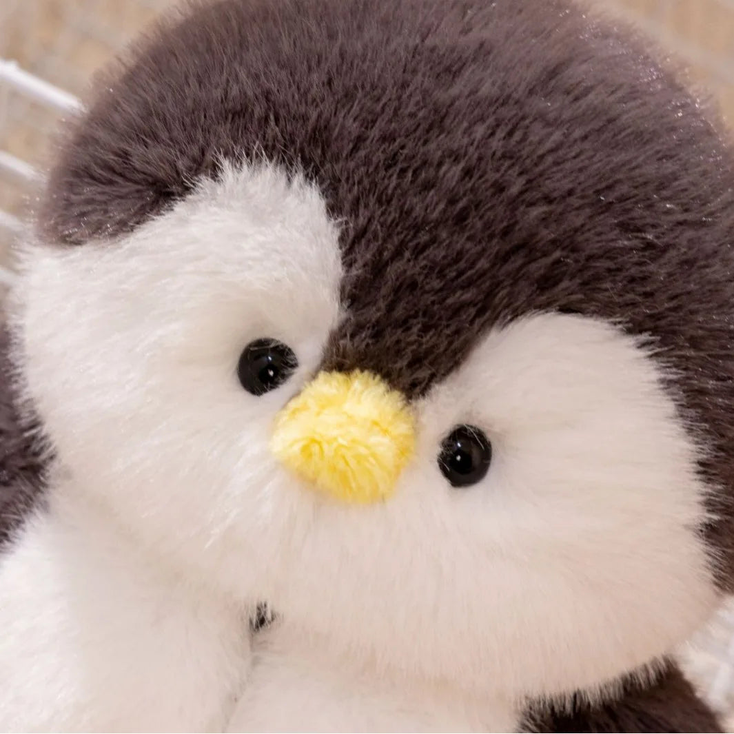 Funny Fuzzy Penguin Slippers Girls Novelty Indoor Shoes Women Soft Furry Slippers Female Plush Home Shoes Animal Flip Flops