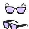 White glasses, women's and men's sunglasses, summer sunshade, windproof, and color changing glasses