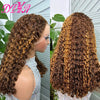 Natural Black 12A Double Drawn Burmese Curly Bob Human Hair Wigs for Women 250% Density Bouncy Curly Remy Human Hair Wigs
