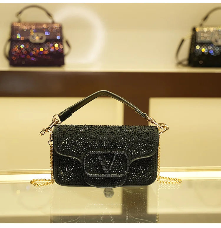 Premium Soft Leather Shoulder Bag For Women Crossbody Handbag Ladies Designer Tote Elegant Purse