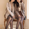 New Warm Tights For Women Winter Fleece Leggings Thermal Stockings Woman Insulated Printed Pantyhose