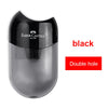 1Pc Double Hole Pencil Sharpener Transparent Pen Knife Kid Student Cutting Manual Pencil Sharpener Stationery School Supplies