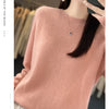 New cashmere sweater women's sweater in autumn and winter 100% merino wool fashion O-neck autumn warm pullover top