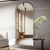 Arched Full Length Mirror, 71"x26" Full Body Floor Mirror Standing Hanging or Leaning Wall, Full Body Mirror with Stand