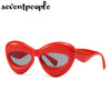 Cat Eye Sunglasses Women Sexy Lip-Shaped Sun Glasses for Female New In Fashion Punk Sunglass Men Gafas De Sol Trending Products