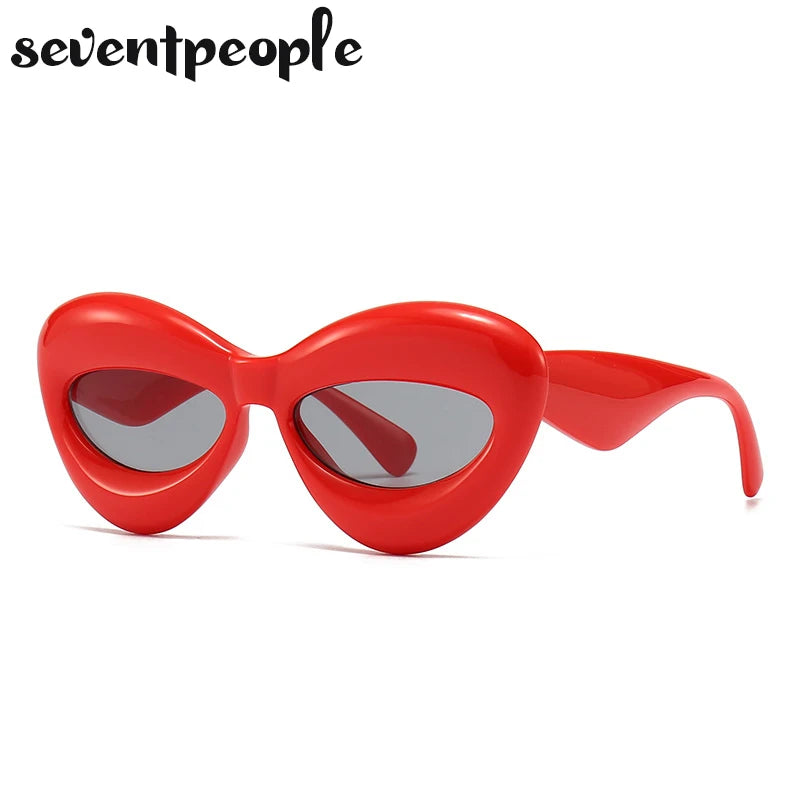 Cat Eye Sunglasses Women Sexy Lip-Shaped Sun Glasses for Female New In Fashion Punk Sunglass Men Gafas De Sol Trending Products