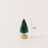 5/8pcs Mini Christmas Trees Small Artificial Christmas Tree Ornament Cedar Pine Sisal Tabletop Merry Christmas Party Decoration
