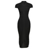 Knitted Long White Dress Women Bodycon Cocktail Evening Dresses Ladies Summer Elegant Luxury Maxi Knit Sexy Party Black Dresses