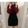 Korea Chic Tops Blusas Japan Style Elegant Hot Cute Preppy Girls Work Button White Shirts Retro Flhjlwoc Fashion Women Blouses