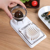 Multifunctional Egg Slicers Stainless Steel Slicer Fancy Splitter Egg Cutting Tool Home Two In One Egg Cutter Kitchen Gadgets