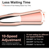 3/10 Inch Pencil Flat Iron Small Flat Irons for Short Hair Beard and Pixie Cut Mini Ceramic Tourmalin Hair Straightener