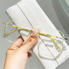 Retro Square Anti-Blue Light Glasses for Women Stylish Clear Frame Anti Radiation Glasses Transparent gafas de sol