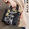 2024 High Quality Luxury Brand Designer PU Leather Shoulder Bag Women Hand Bags Crocodile Purses Ladies Messenger Handbag Totes