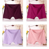 3pcs Cotton Women Panties Lady Plus Size Boxer Underwear High Waist Briefs Solid Color Female Shorts Safety Panty