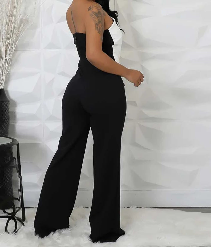 Elegant Jumpsuits for Women 2025 Spring Summer Sexy Spicy Girl Party Button Overalls Streetwear Women's Jumpsuit Pants Fashion